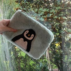 Old Navy Brand Fuzzy wallet, new, not used, perfect condition